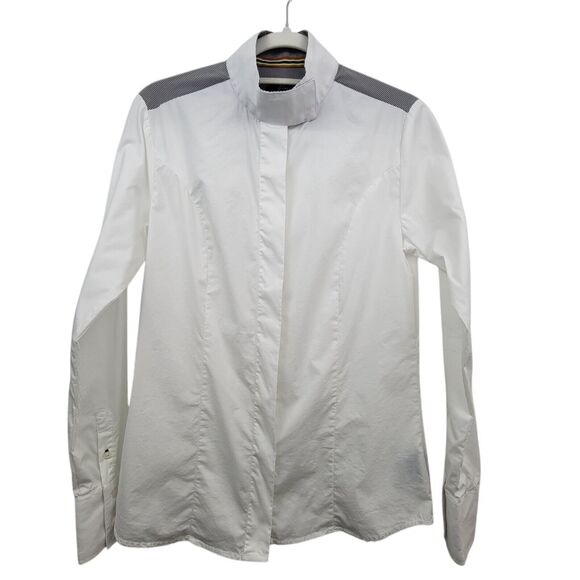Pessoa By Horseware Button Up White Shirt Size Medium - Picture 1 of 5